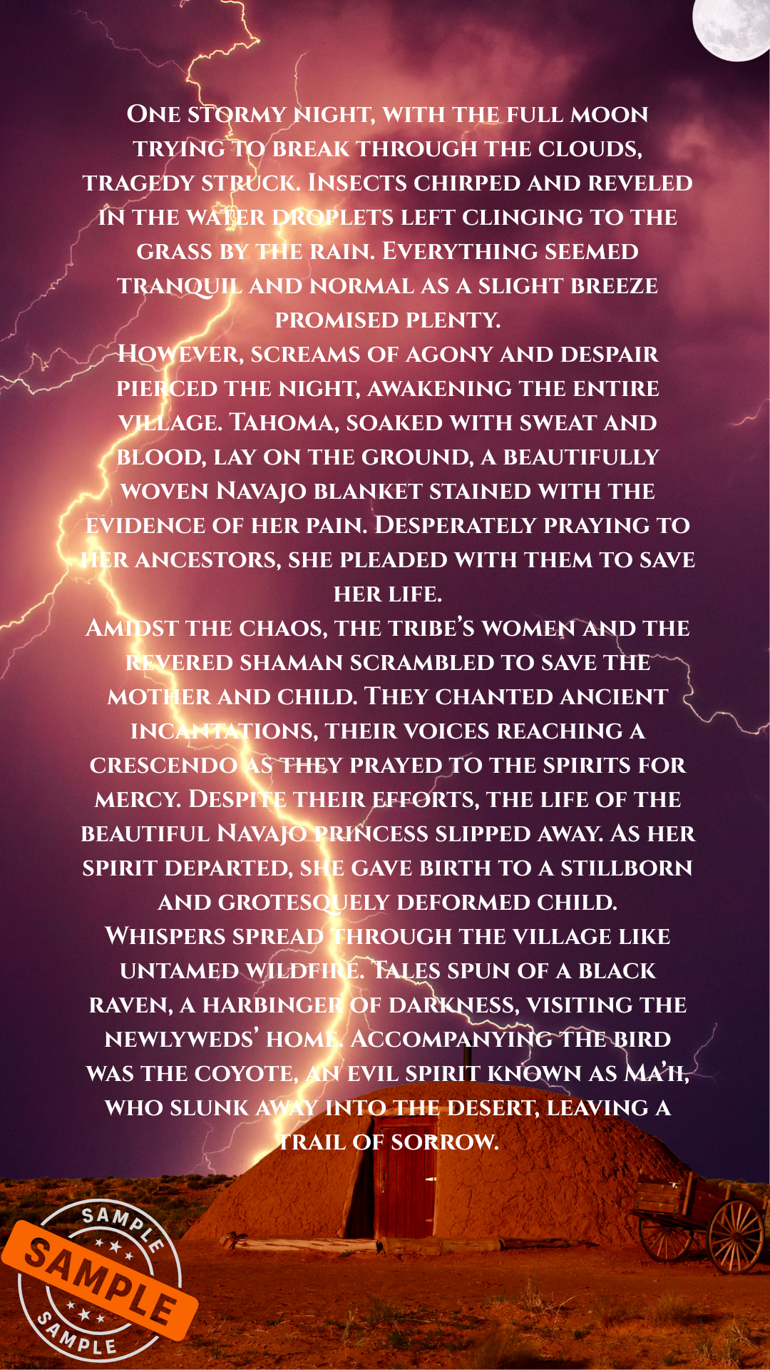 The Skinwalker e book Short Story * Buy Now *