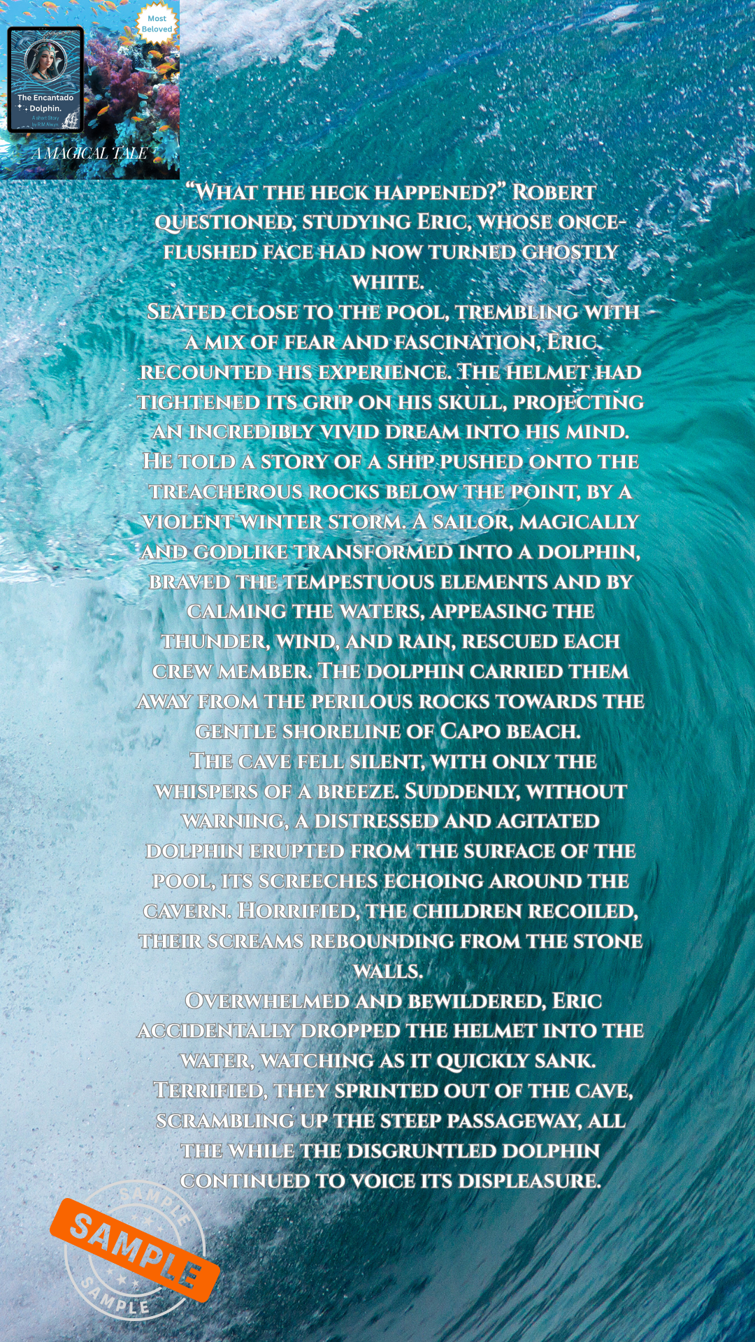 The Encantado Dolphin e book Short Story * Buy Now *