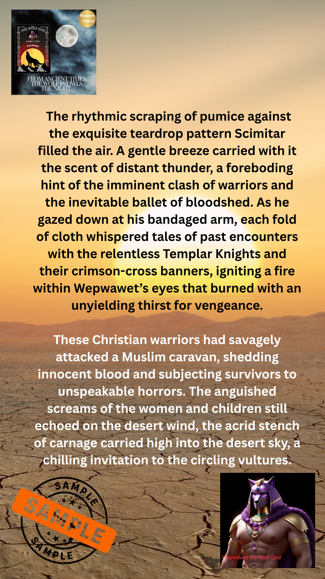 The Wolf God e book Short Story * Buy Now *