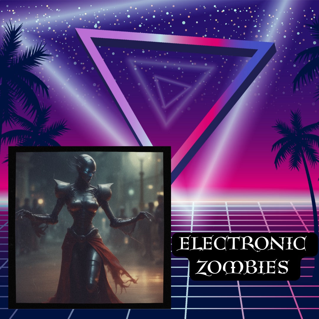 Electronic Zombie. ( EDM. Electronic Dance Music)