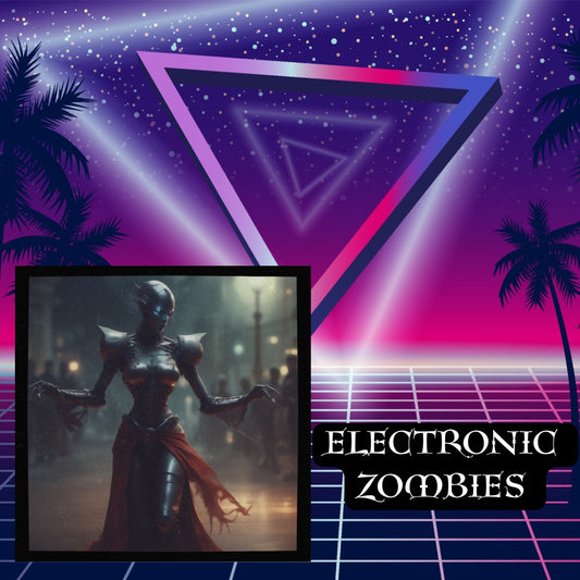 Electronic Zombie. ( EDM. Electronic Dance Music)